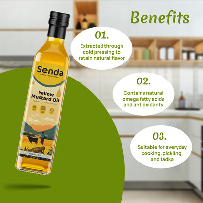 Stone Pressed Mustard Oil