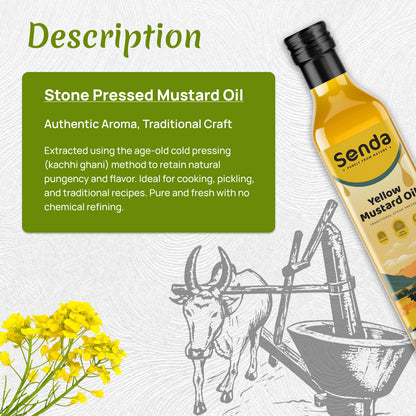 Stone Pressed Mustard Oil